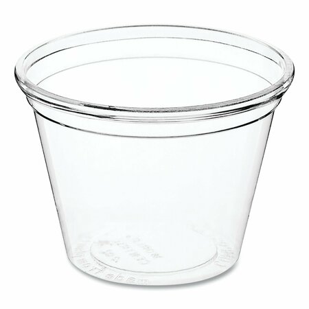 WORLD CENTRIC PLA Clear Cold Cups, 1 oz, Clear, 3000PK CP-CS-1S
